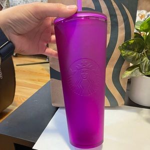 Starbucks 2022 Soft Touch Purple Jelly Tumbler Venti